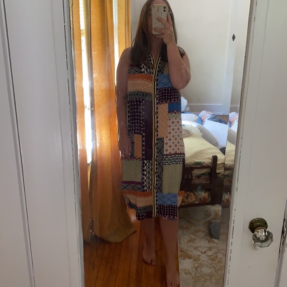 Anthropologie Button Down Dress - Picture 4 of 4